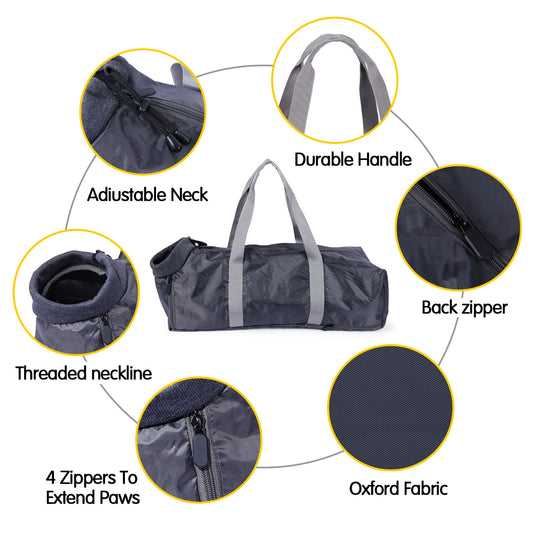 Cat Travel Bag Double Lined Anti Scratch And Bite Pet Bags2
