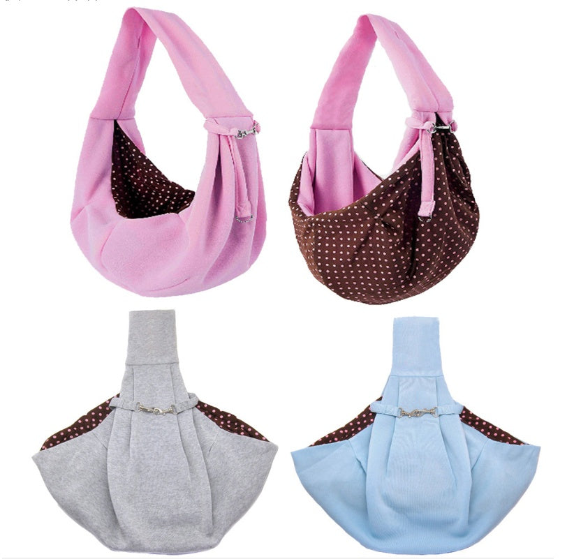 Pet shoulder bag foldable pet bag1
