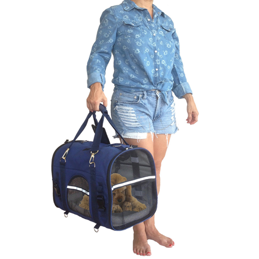 6-in-1 Sturdy Pet Carrier Backpack, Front Pack, Shoulder Bag, Pet Hand Bag, Car Seat Crate