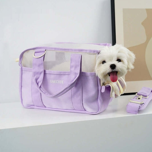 Summer Breathable Mesh Pet Takeaway Bag2