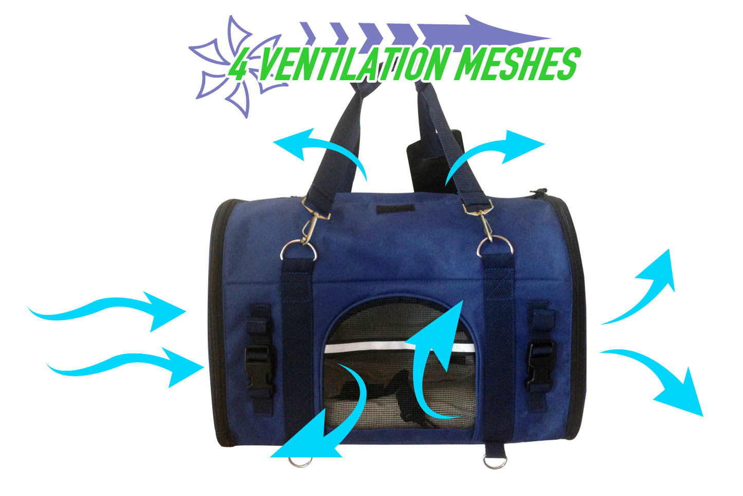 6-in-1 Pet Carrier Backpack8