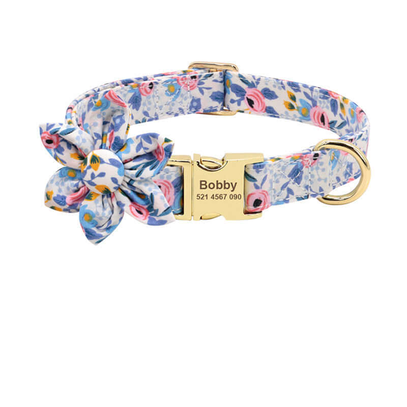 Fashion Printed Dog Collar Personalized Nylon Dog Collar10