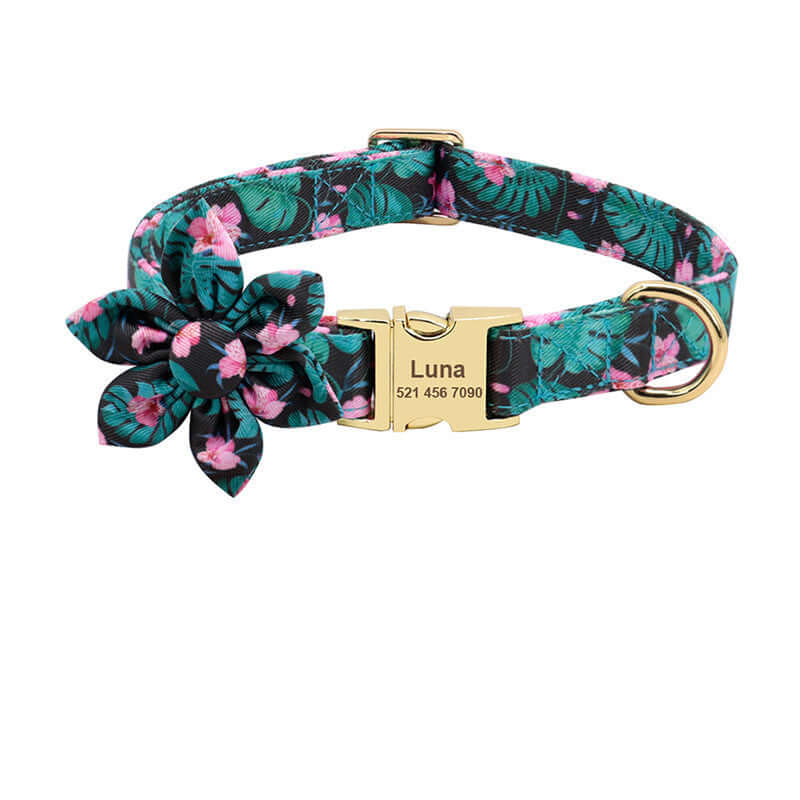 Fashion Printed Dog Collar Personalized Nylon Dog Collar8
