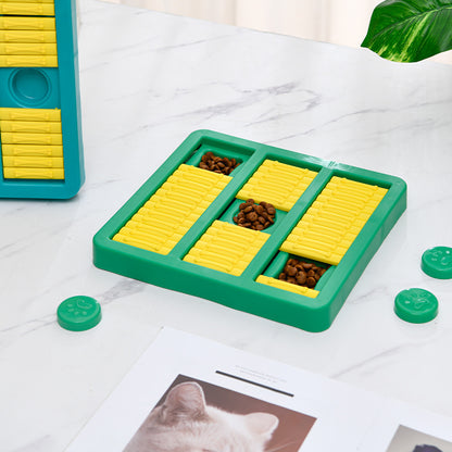 Rotating Interactive Educational Dog Toys Leaking Food Pet Slow Food Toys2