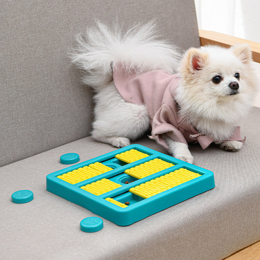 Rotating Interactive Educational Dog Toys Leaking Food Pet Slow Food Toys1
