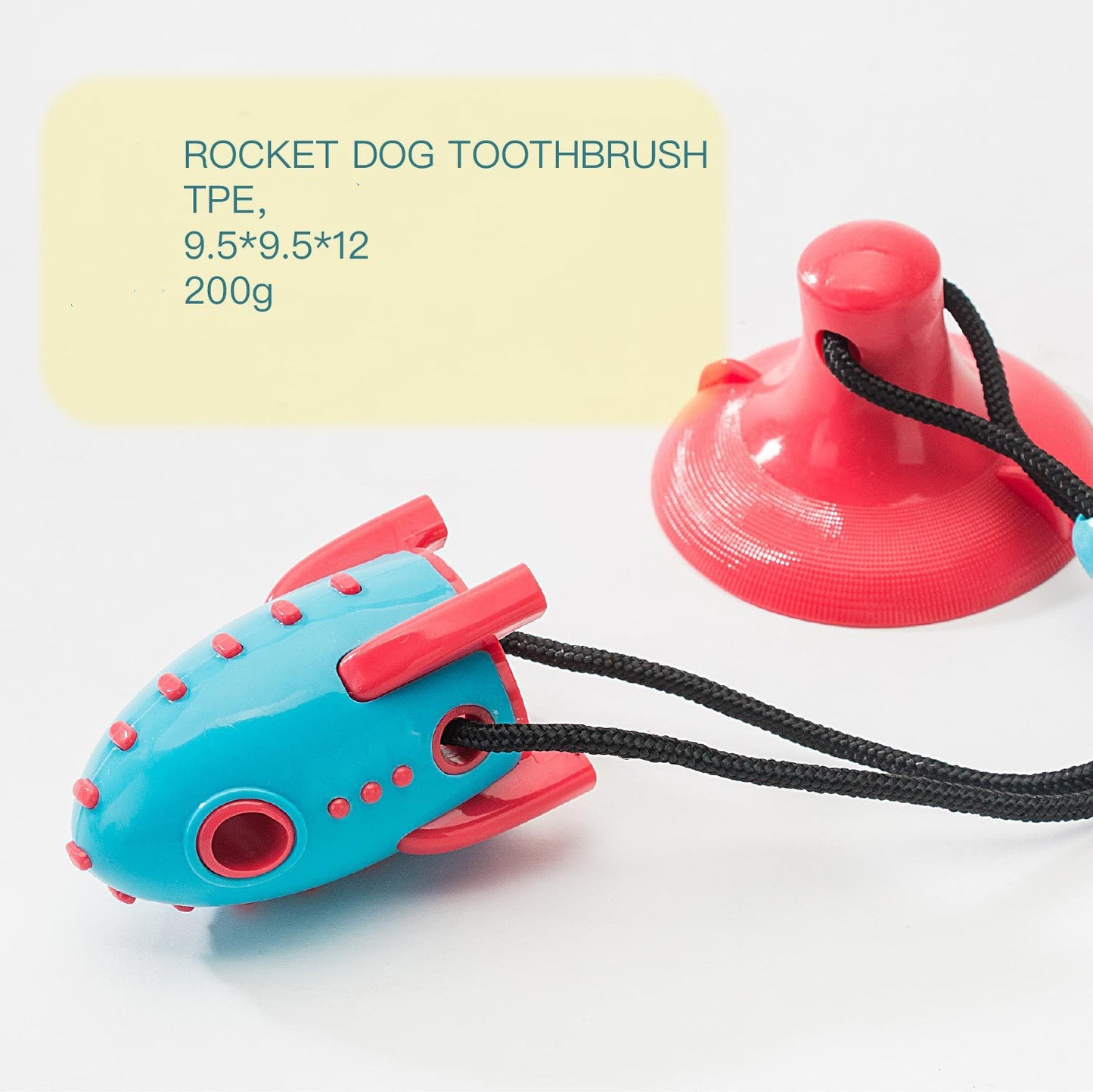 Rocket Dog Toys Leaking Food Dog Bite Toys Bite-resistant Pet Toys4
