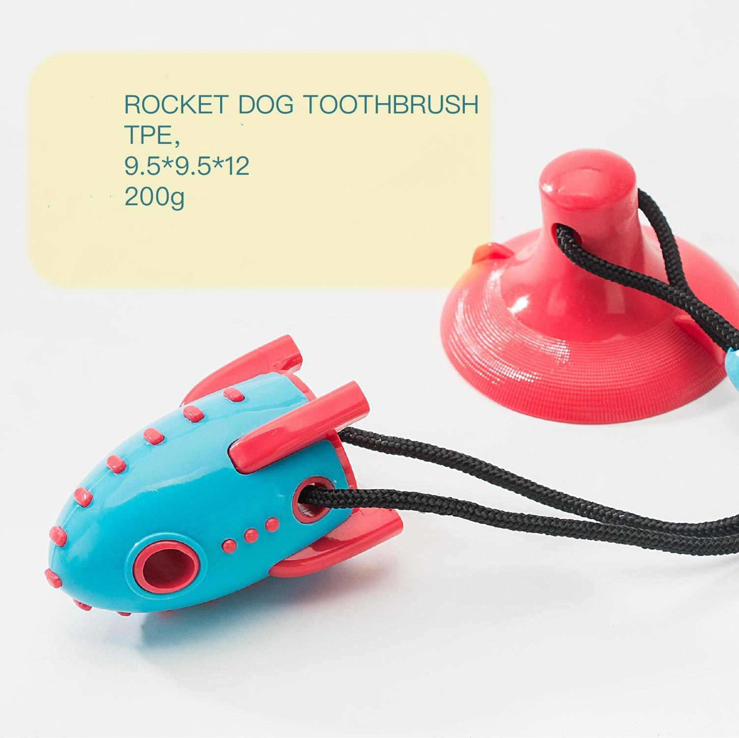 Rocket Dog Toys Leaking Food Dog Bite Toys Bite-resistant Pet Toys4