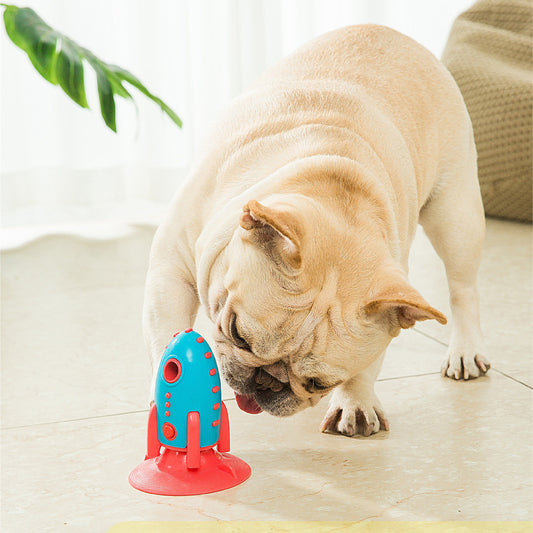 Rocket Dog Toys Leaking Food Dog Bite Toys Bite-resistant Pet Toys1
