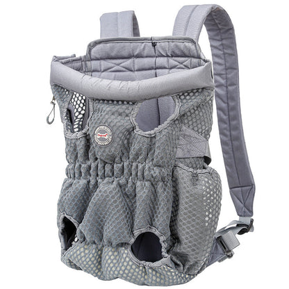 Pet Carrier Backpack Outdoor Travel Mesh Breathable Shoulder Bags17