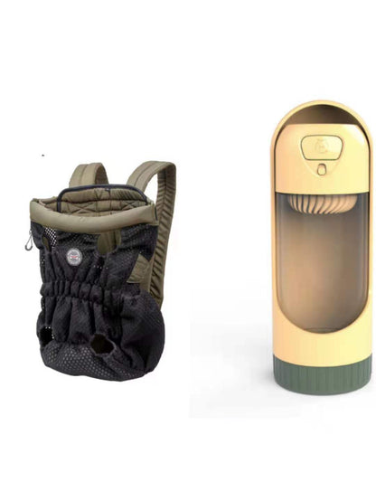 Pet Carrier Backpack Outdoor Travel Mesh Breathable Shoulder Bags15