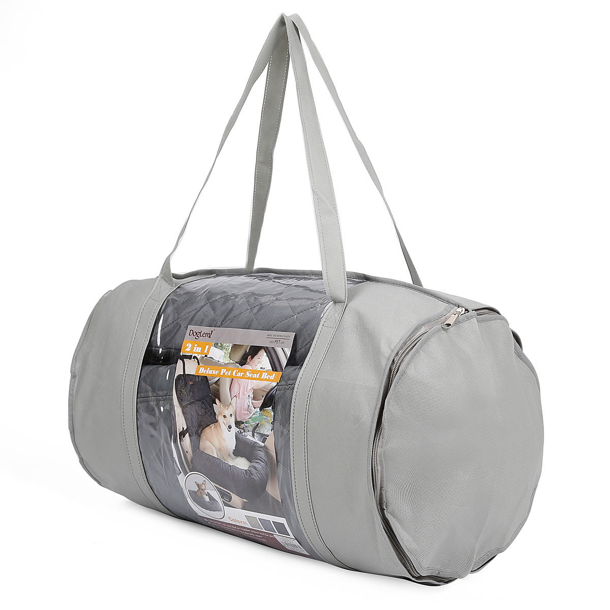 2 In 1 Pet Dog Carrier Folding Car Seat Pad5