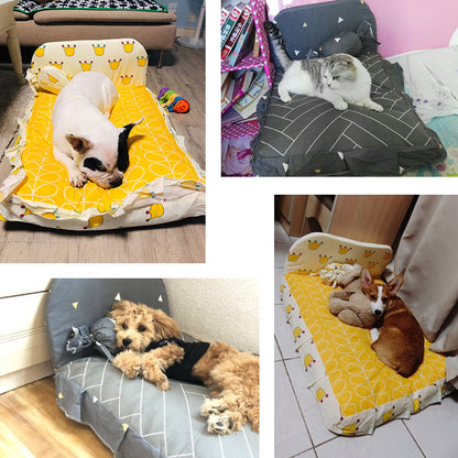 Teddy small dog pet bed3