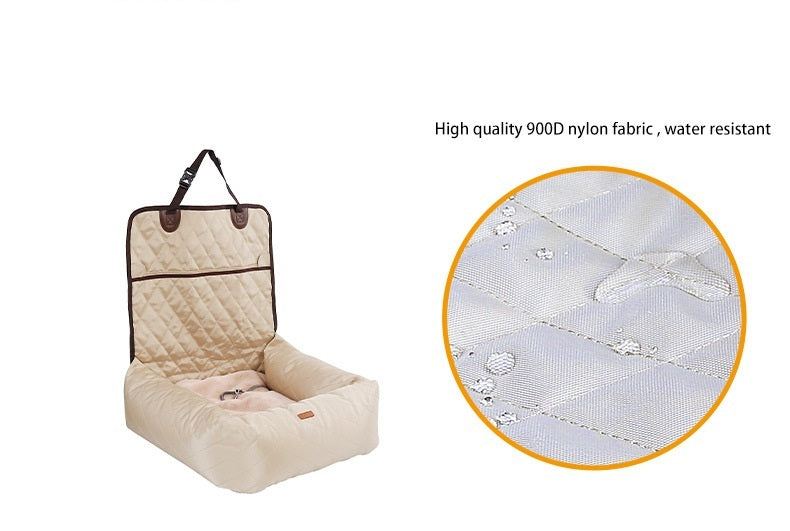 2 In 1 Pet Dog Carrier Folding Car Seat Pad4