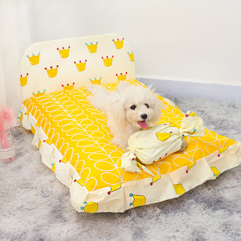 Teddy small dog pet bed8