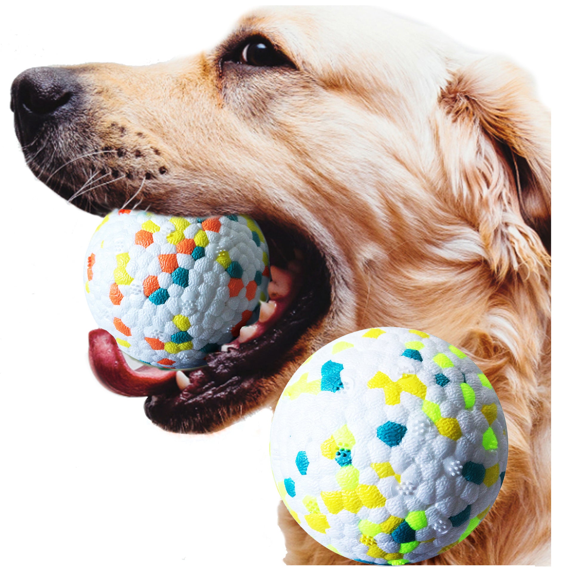Dog Molars Pet Toy Ball Interactive Training Pet Play Ball Chew5