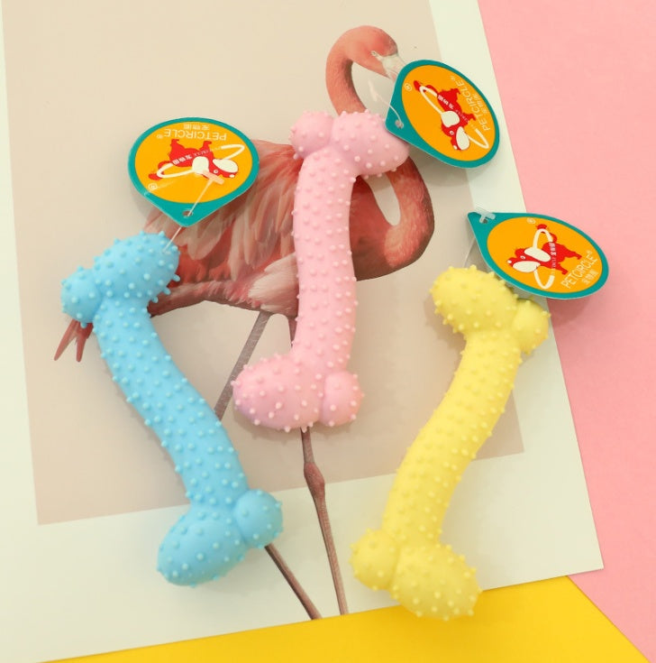 Non-toxic Pet Dog Puppy Training Toy Chew Rubber Toys7