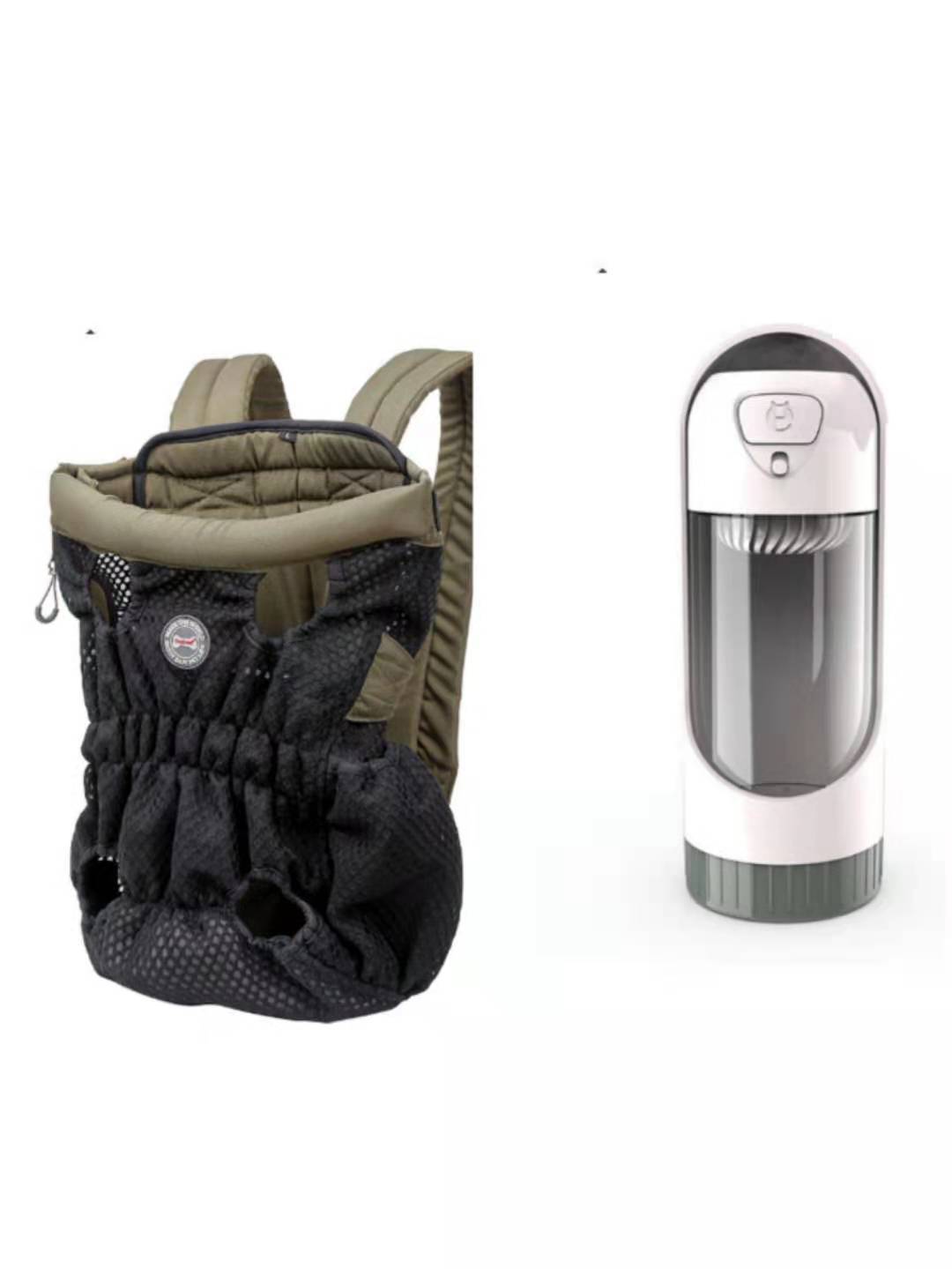 Pet Carrier Backpack Outdoor Travel Mesh Breathable Shoulder Bags3