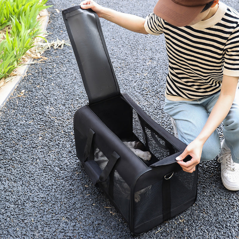 Dog Cat Carriers Bags Car Portable Transport Pet Bag6