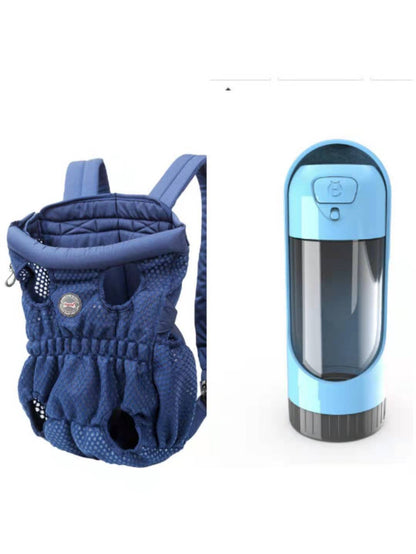 Pet Carrier Backpack Outdoor Travel Mesh Breathable Shoulder Bags4