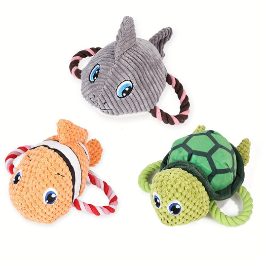 Pet Toys Turtle Shaped Dog Chewing Toys Interactive1