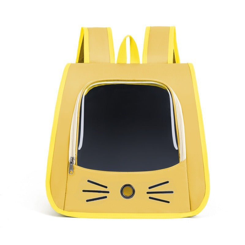 Pet Cat Carrier Bag Cat Backpack Outdoor Breathable Portable Shoulders Bag9