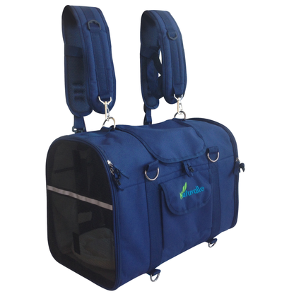 6-in-1 Sturdy Pet Carrier Backpack, Front Pack, Shoulder Bag, Pet Hand Bag, Car Seat Crate