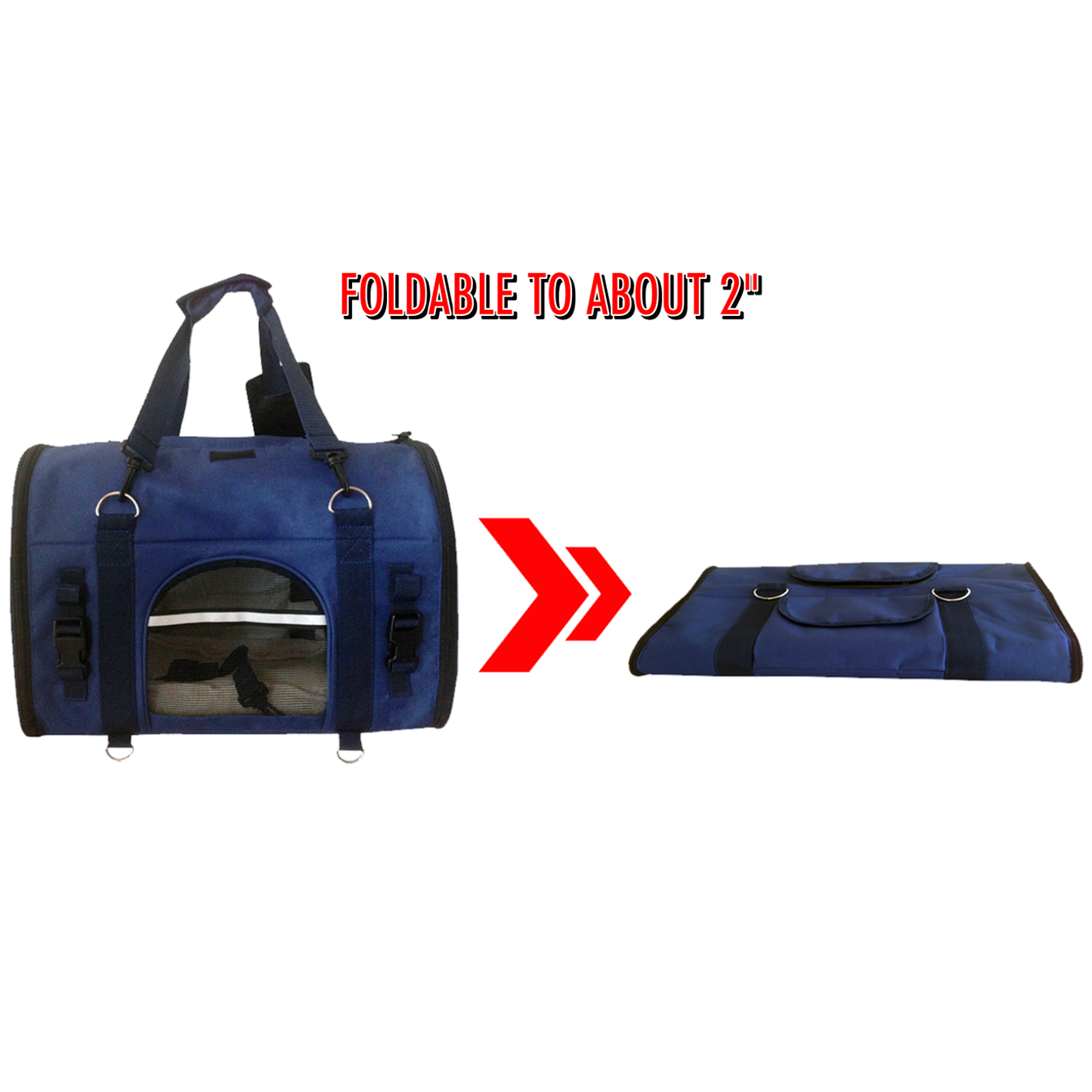 6-in-1 Sturdy Pet Carrier Backpack, Front Pack, Shoulder Bag, Pet Hand Bag, Car Seat Crate