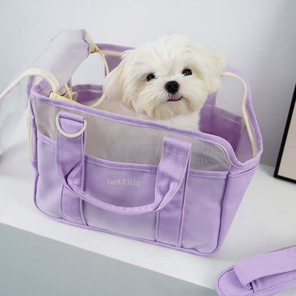 Summer Breathable Mesh Pet Takeaway Bag4