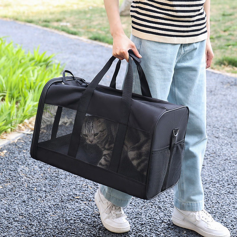 Dog Cat Carriers Bags Car Portable Transport Pet Bag5