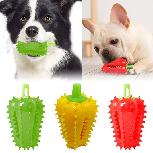 Interactive Dog Teething Chili Chewers Toy Interactive Toys Dog Toys1