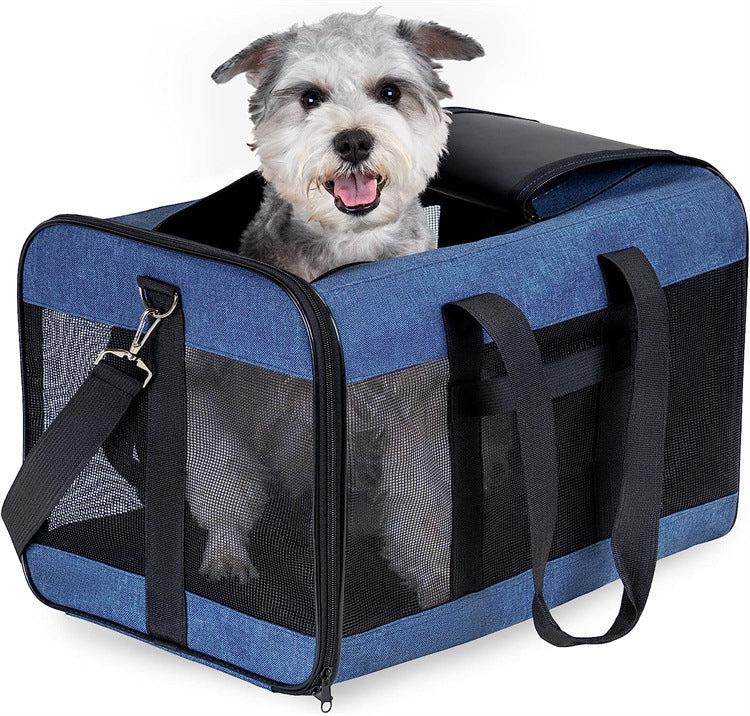 Dog Cat Carriers Bags Car Portable Transport Pet Bag4