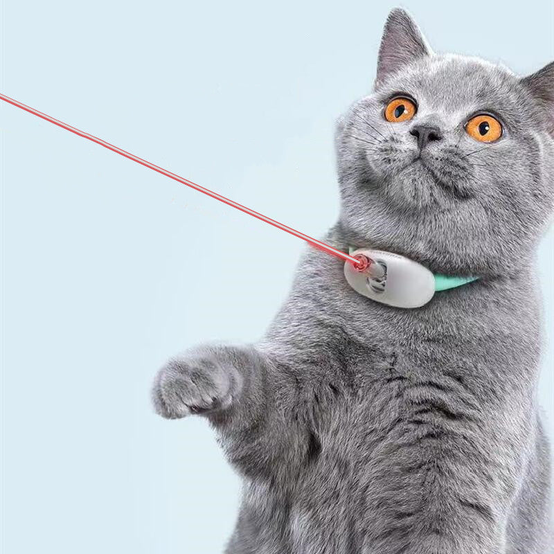 Automatic Cat Toy Smart Laser Teasing Cat Collar Electric2