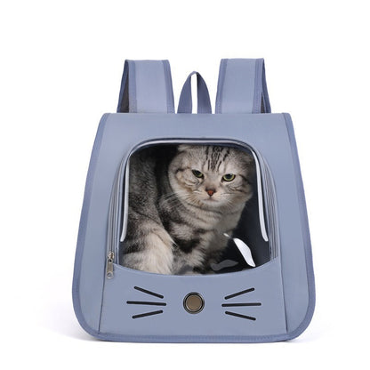 Pet Cat Carrier Bag Cat Backpack Outdoor Breathable Portable Shoulders Bag6