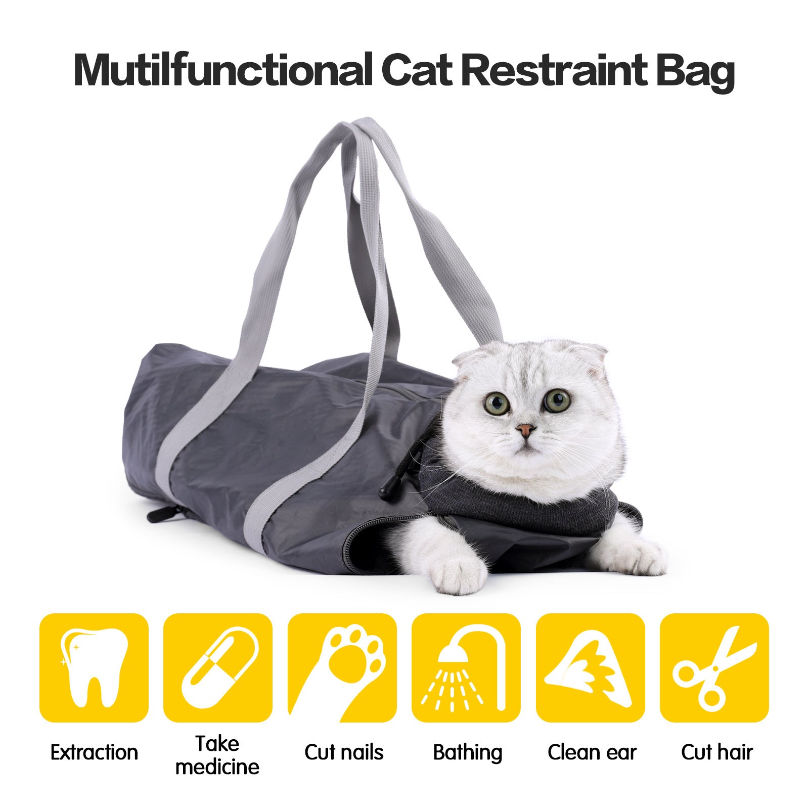 Cat Travel Bag Double Lined Anti Scratch And Bite Pet Bags5